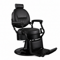 Madrid Black on Black Barber Chair VC-31938-MBMB